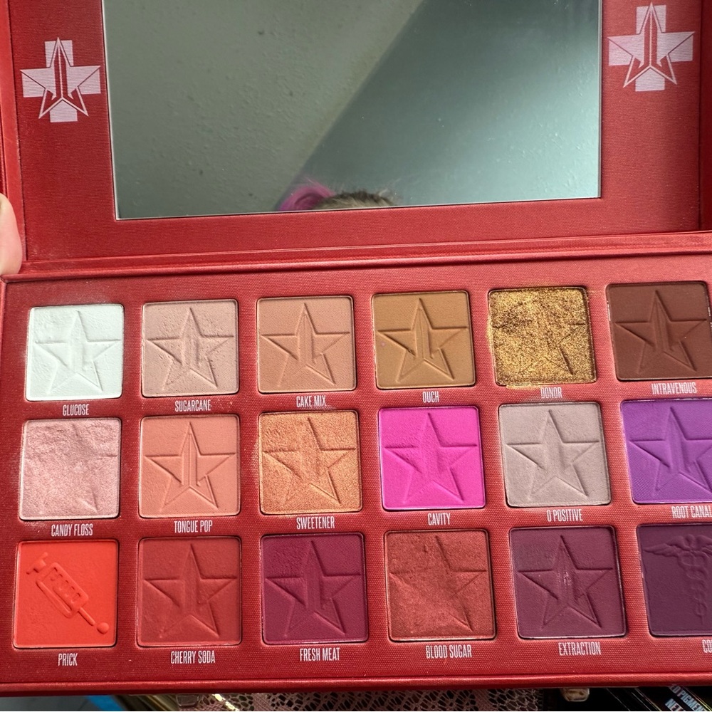 Jeffree Star Blood Sugar Eyeshadow Palette with Bold Colors